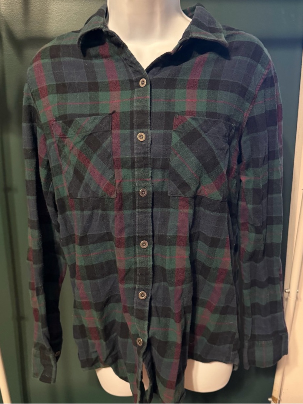 Gypsy Warrior green flannel